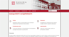 Desktop Screenshot of danubia.hu
