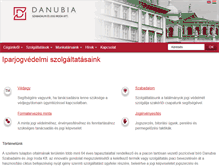 Tablet Screenshot of danubia.hu